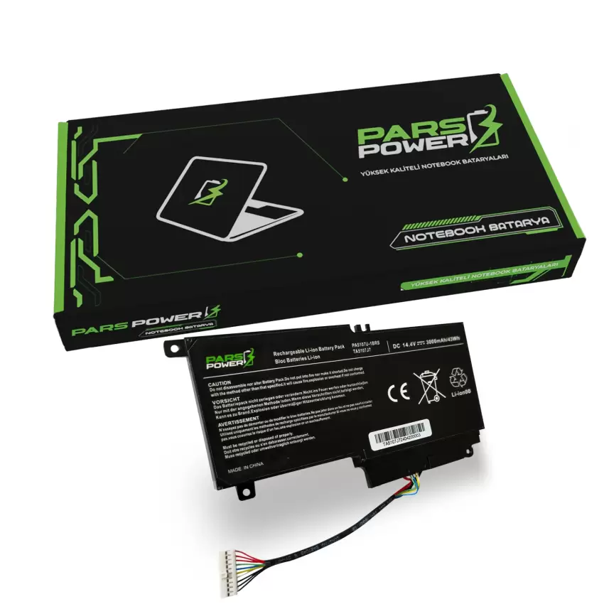 Toshiba Satellite L50-A-16Q (PSKJNE-03J009PL) Notebook Batarya - Pil (Pars Power)