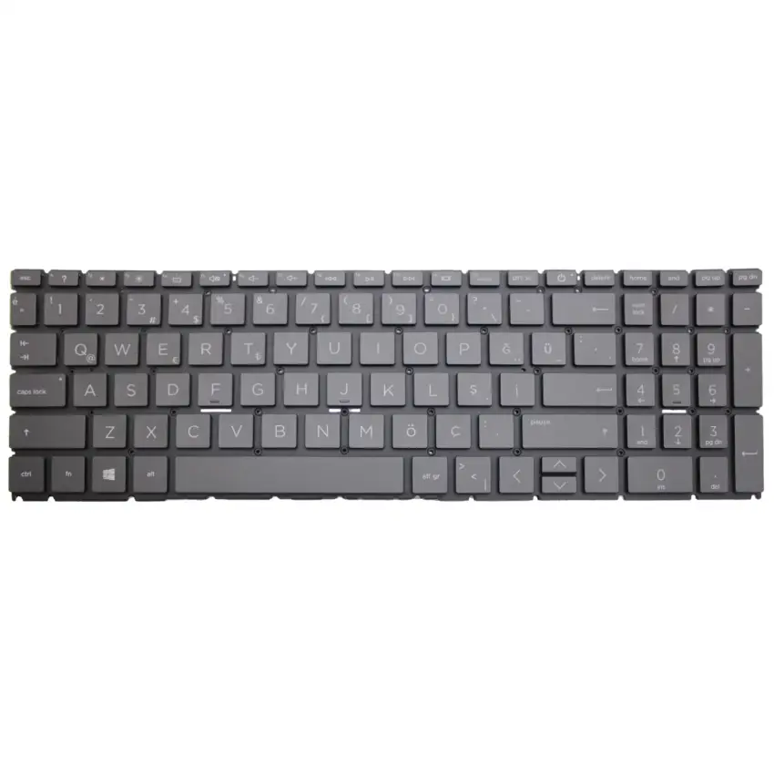 Hp 15-fcxxx Klavye Işıklı (Siyah TR)