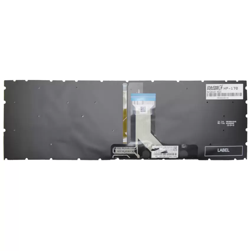 HP-170 Klavye Işıklı (Siyah TR)