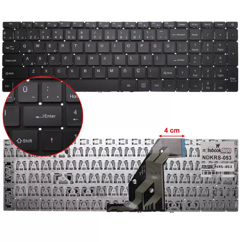 Hometech Alfa 500 Klavye (Siyah TR)