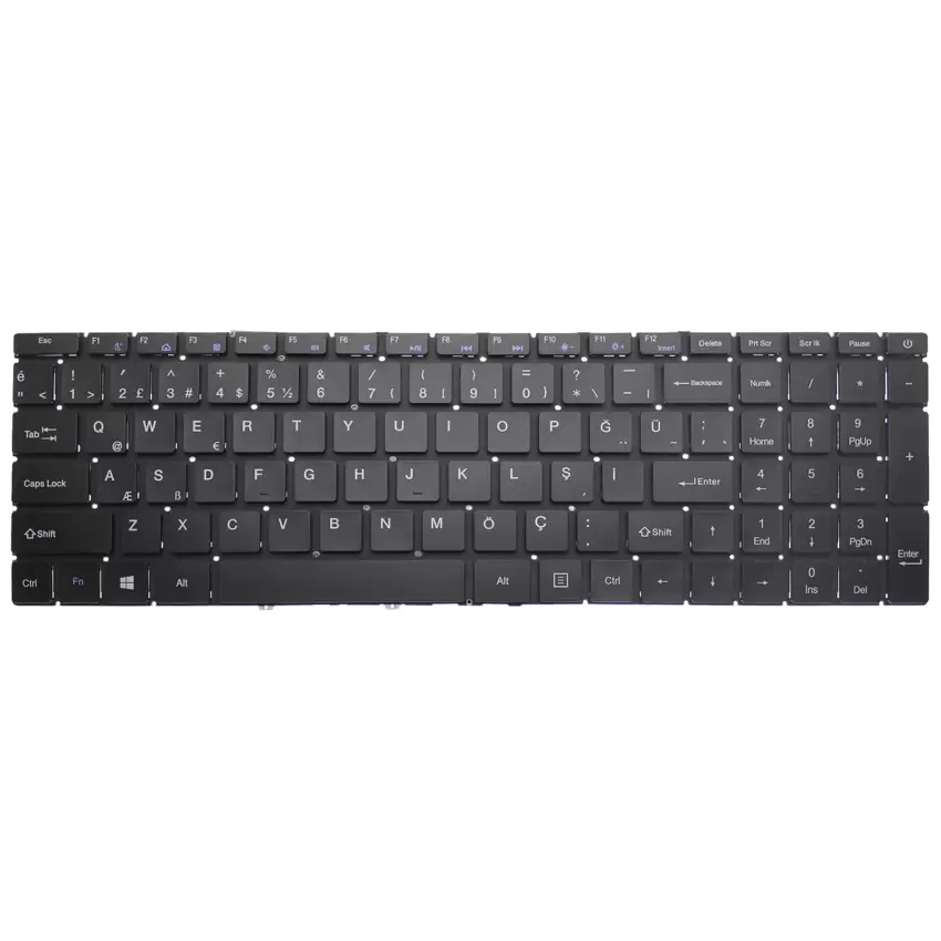 Hometech Alfa 500 Klavye (Siyah TR)