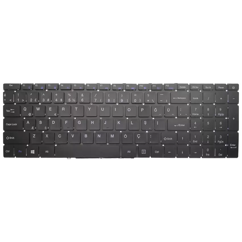 Hometech Alfa 500 Klavye (Siyah TR)