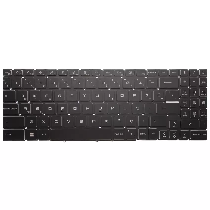 MSI Katana 17 B12VFK-082XTR Klavye Işıklı (Siyah TR)