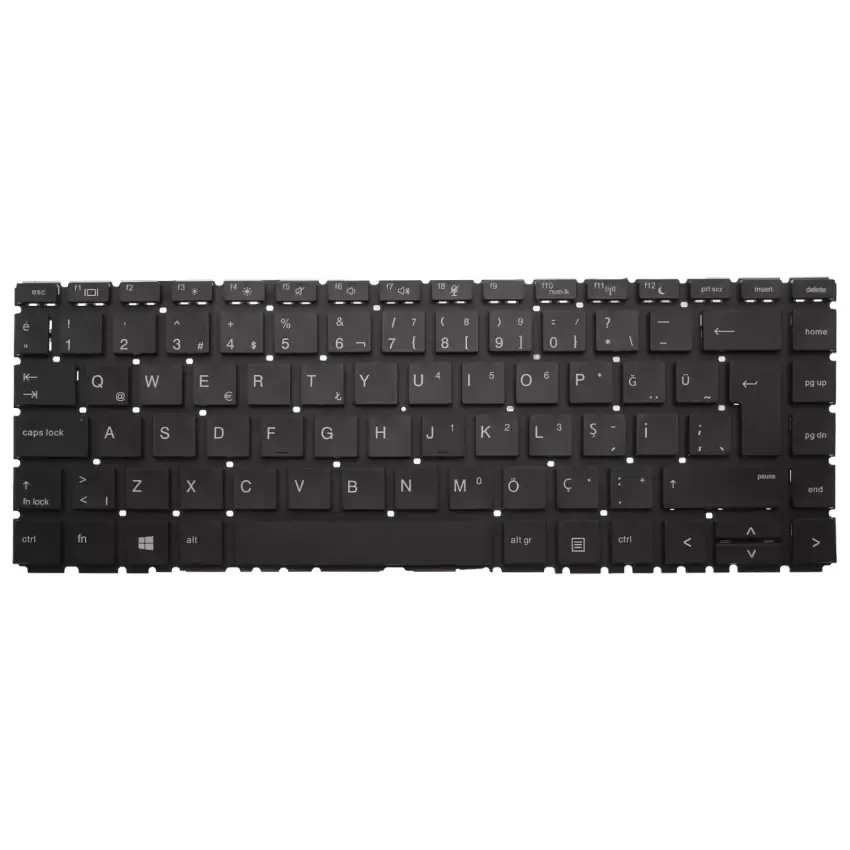HP ProBook 440 G7 (8VU02EA) Klavye (Siyah TR)