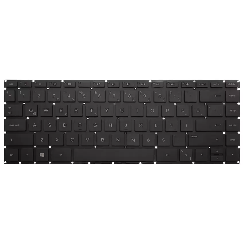 HP Pavilion 14-al105nt (Y7Y48EA) Klavye (Siyah TR)