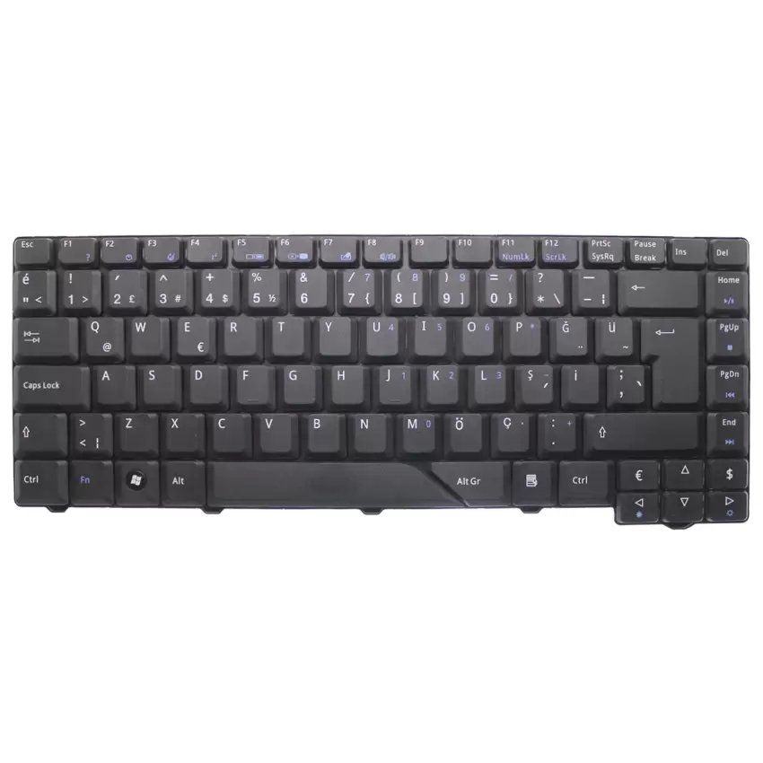 Acer ZD1, V-0109BIAS1-US, V072146AS1 Notebook Klavye (Siyah TR)