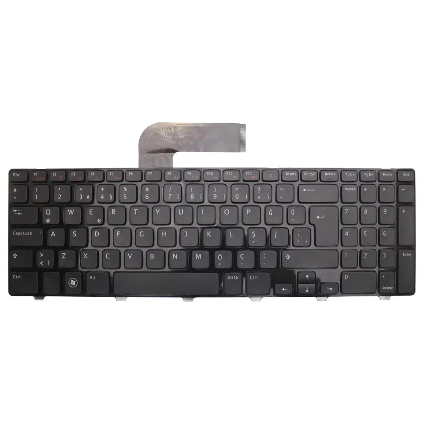 Dell Inspiron N5110-B43F47, N5110-B45B65 Notebook Klavye (Siyah TR)