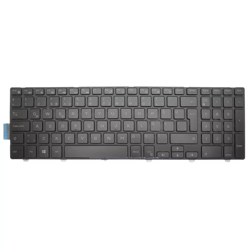 Dell SN8234, P39F, P40F, P47F Notebook Klavye (Siyah TR)
