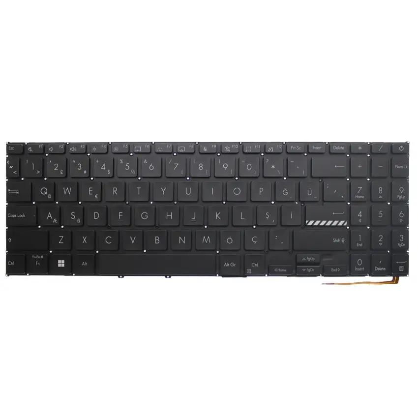 Asus Vivobook Go 15 E1504FA-NJ115 (8GB/512SSD/W11P) Klavye Işıklı (Siyah TR)