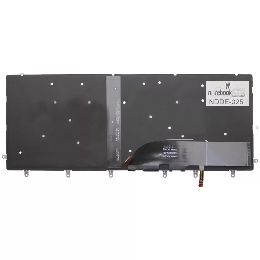 Dell XPS 9560 Uyumlu Notebook Klavye Işıklı (Siyah TR)