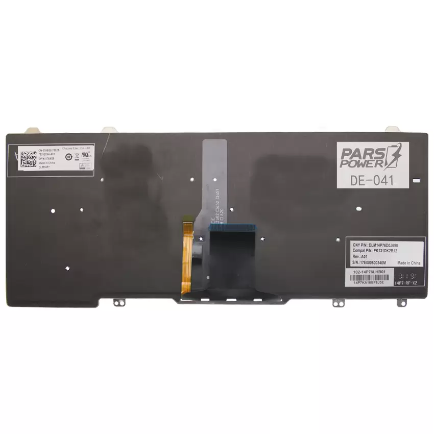 Dell Latitude E7270 N003LE727012EMEA_WIN Klavye Işıklı (Siyah TR)