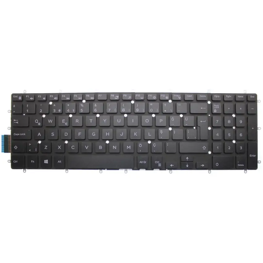 Dell Inspiron 5568-FHDG50F82N Notebook Klavye (Siyah TR)