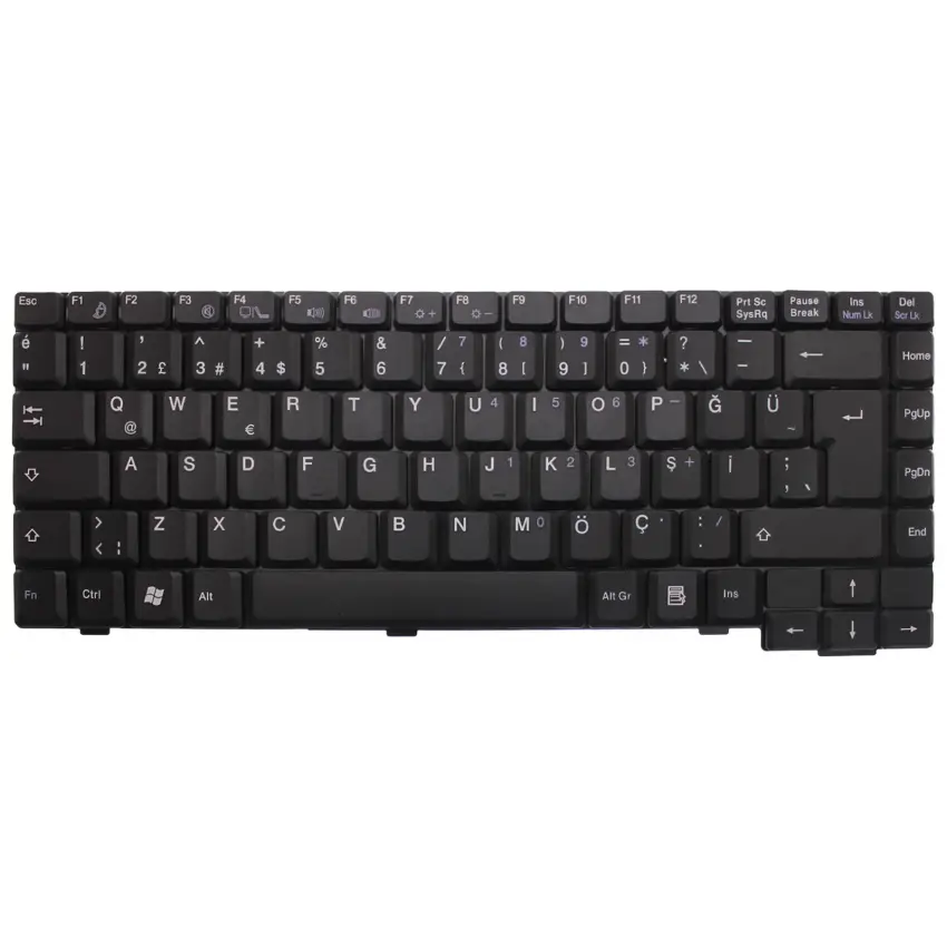 Fujitsu Siemens M1450 Notebook Klavye (Siyah TR)