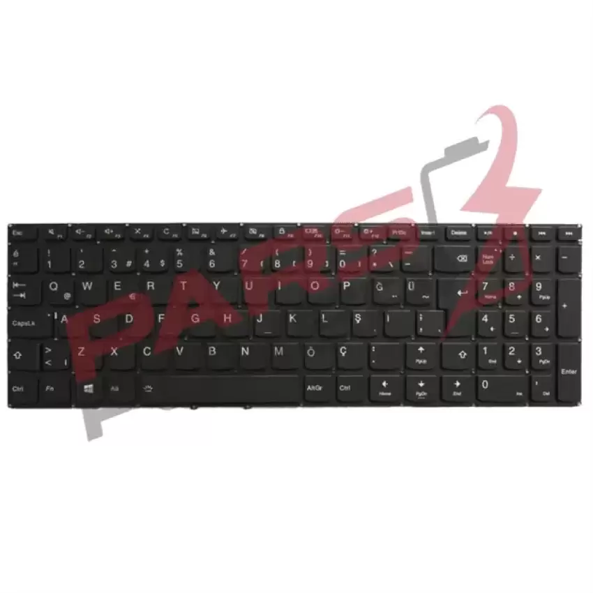 Lenovo IdeaPad 310-15IAP Notebook Klavye Işıklı (Siyah TR)