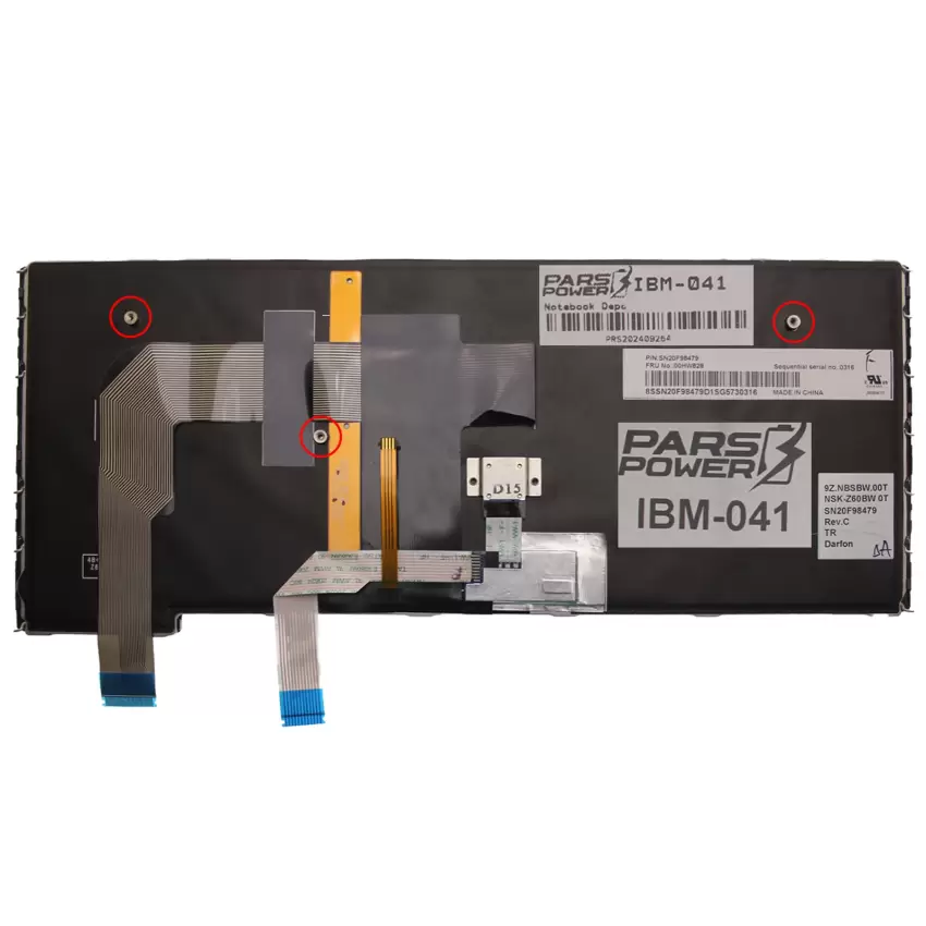 Lenovo SN20F98414 Notebook Klavye Işıklı (Siyah TR)