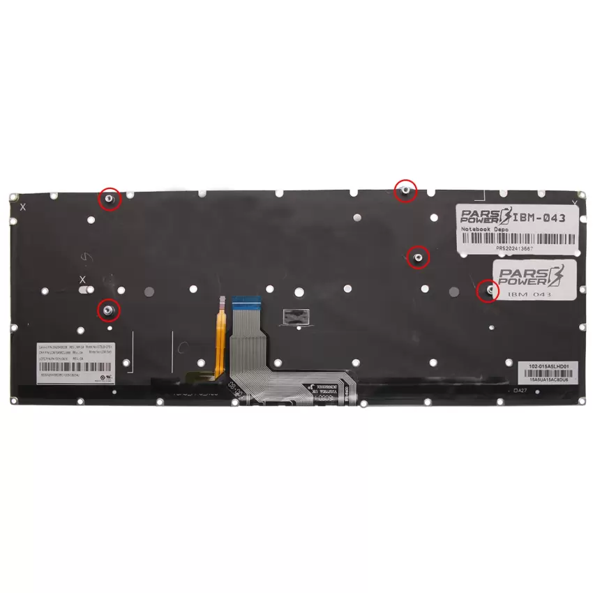Lenovo YOGA4-TR Uyumlu Notebook Klavye (Siyah TR)