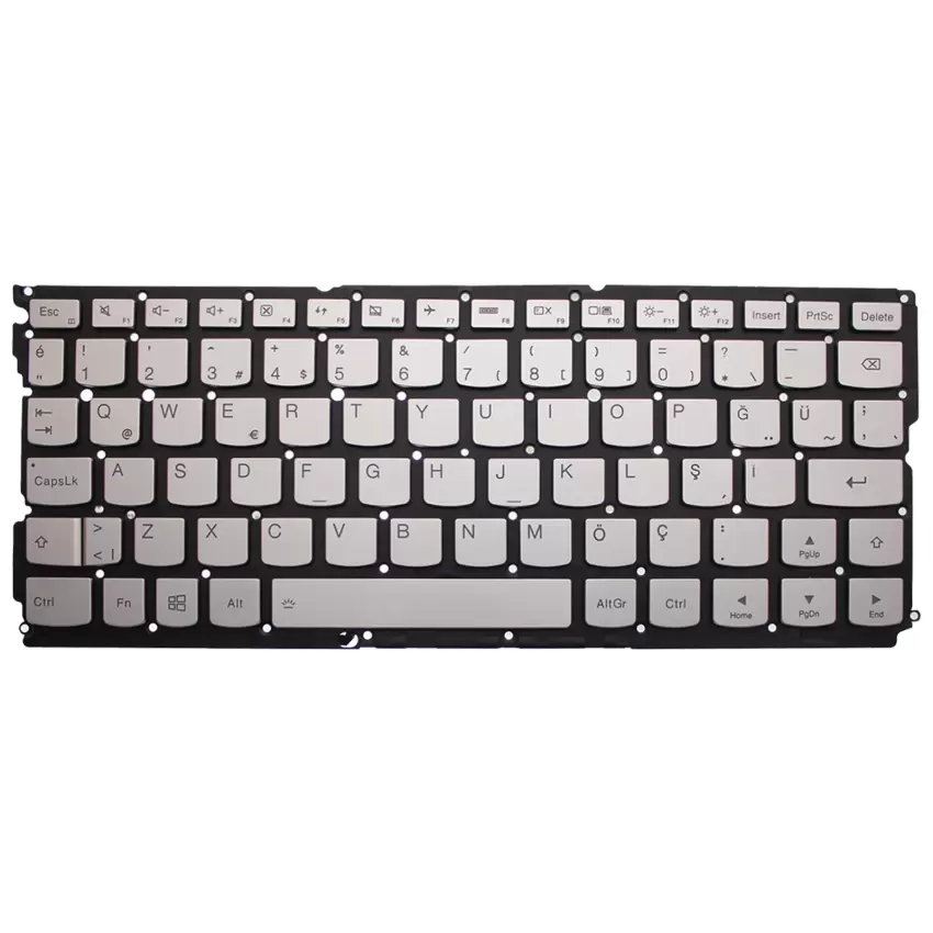 Lenovo Yoga LCM15H33USJ6862 Notebook Klavye (Gümüş Işıklı TR)