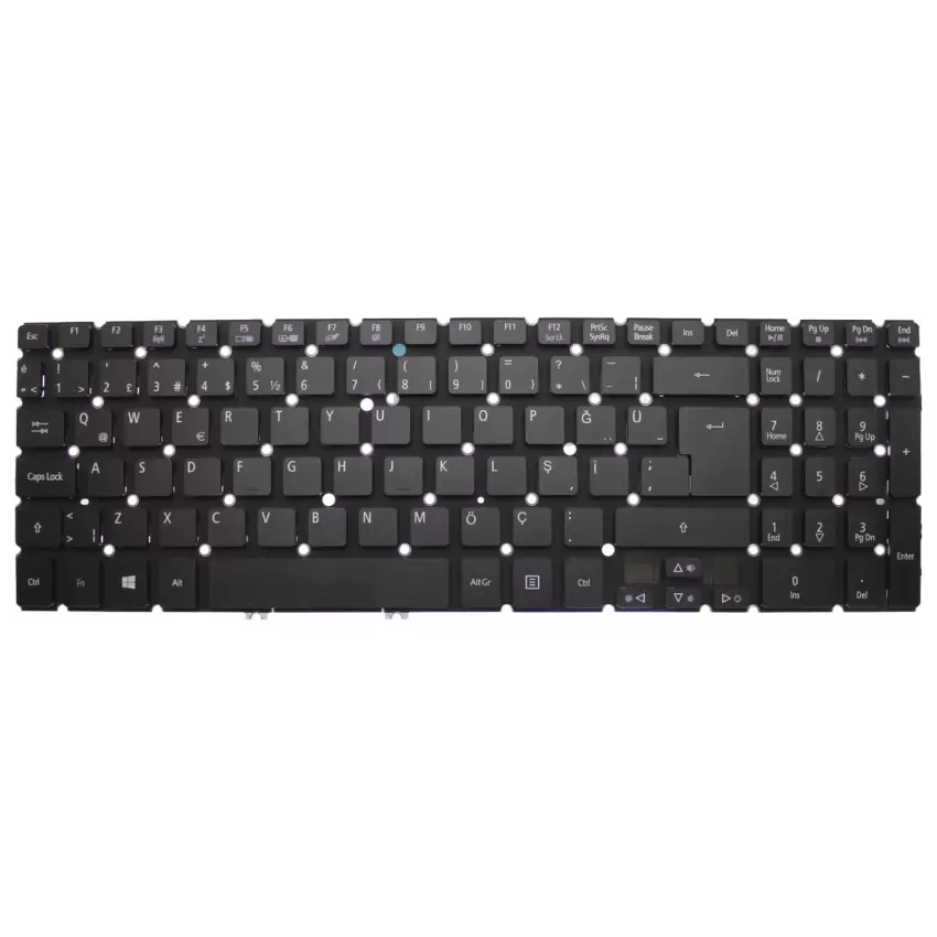 Acer NSK-R91BQ 0T Notebook Klavye (Siyah TR)