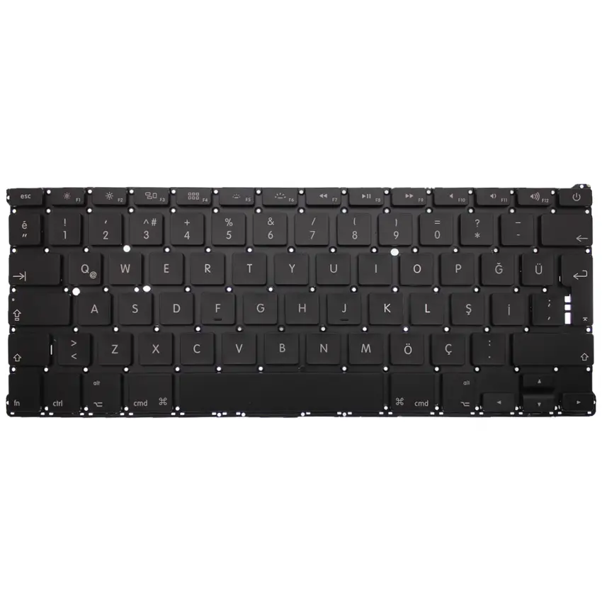 Apple MacBook AIR 13 A1369 Klavye (Siyah Tr)