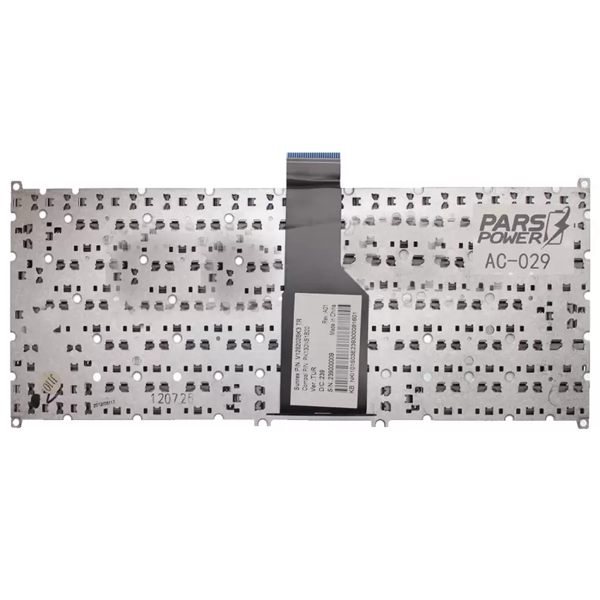 Acer V128230AK1, V128230AS1, V128230BK1 Notebook Klavye (Siyah TR)