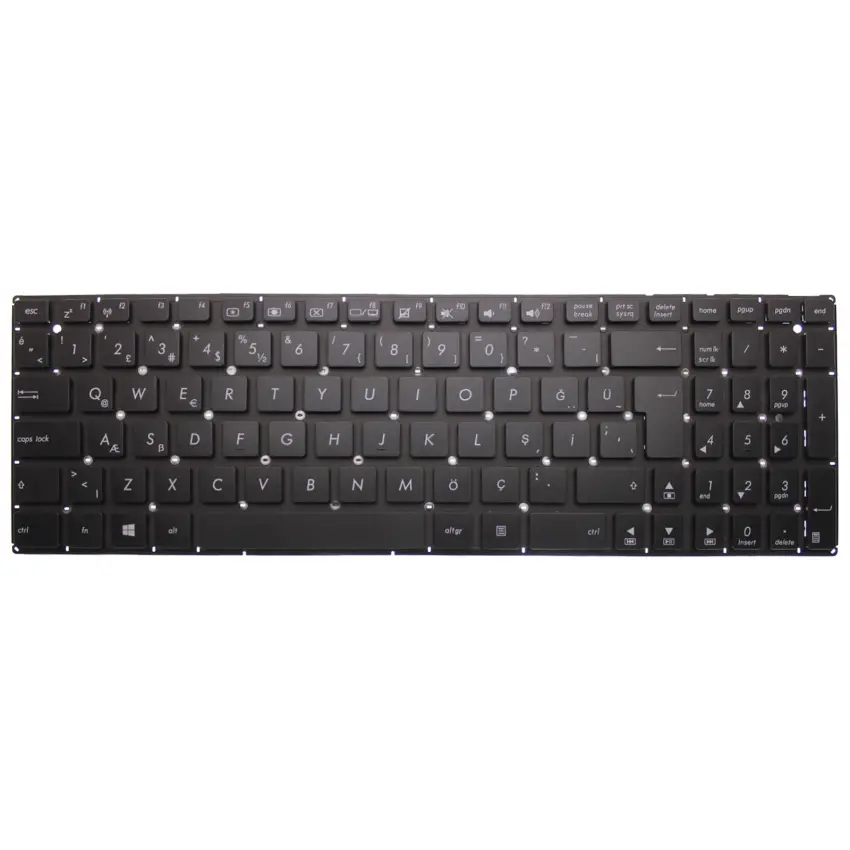 Asus X550VC-XO022, X550VC-XO022H Notebook Klavye (Siyah TR)