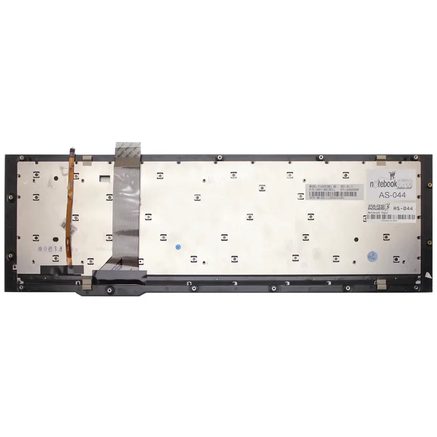 Asus G75 Serisi Notebook Klavyesi (Kasalı Siyah TR)