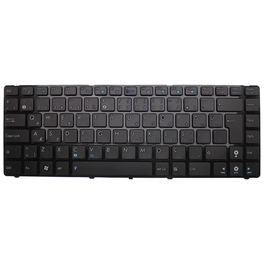 Asus X42DQ Notebook Klavye (Siyah TR)