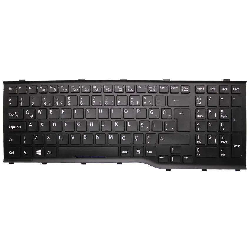 Fujitsu Siemens AH532 GL-500, AH532/GL-300 Notebook Klavye (Siyah TR)