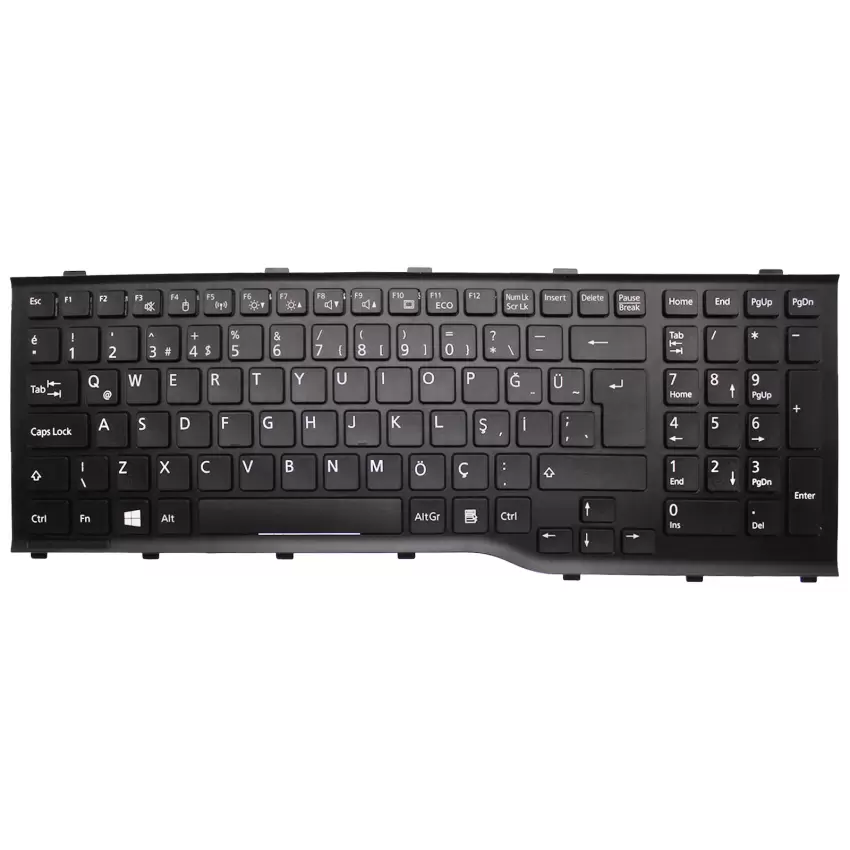 Fujitsu Siemens AH532-G21-703, CP569151-01 Notebook Klavye (Siyah TR)