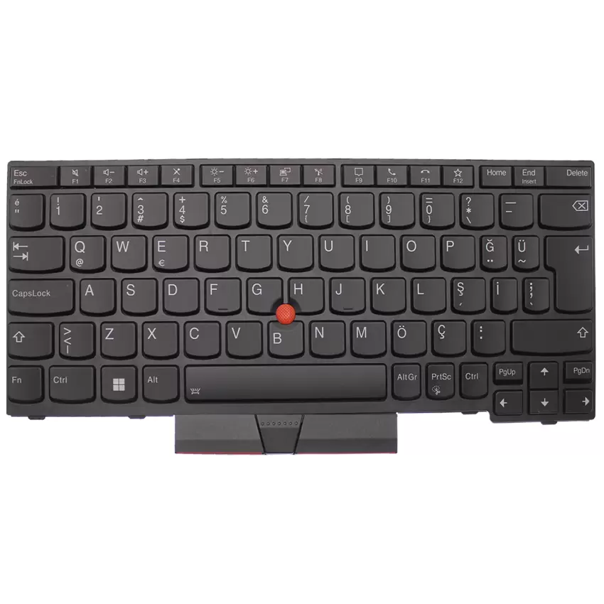 Lenovo ThinkPad L13 20R3S0QG00 Klavye Işıklı (Siyah TR)