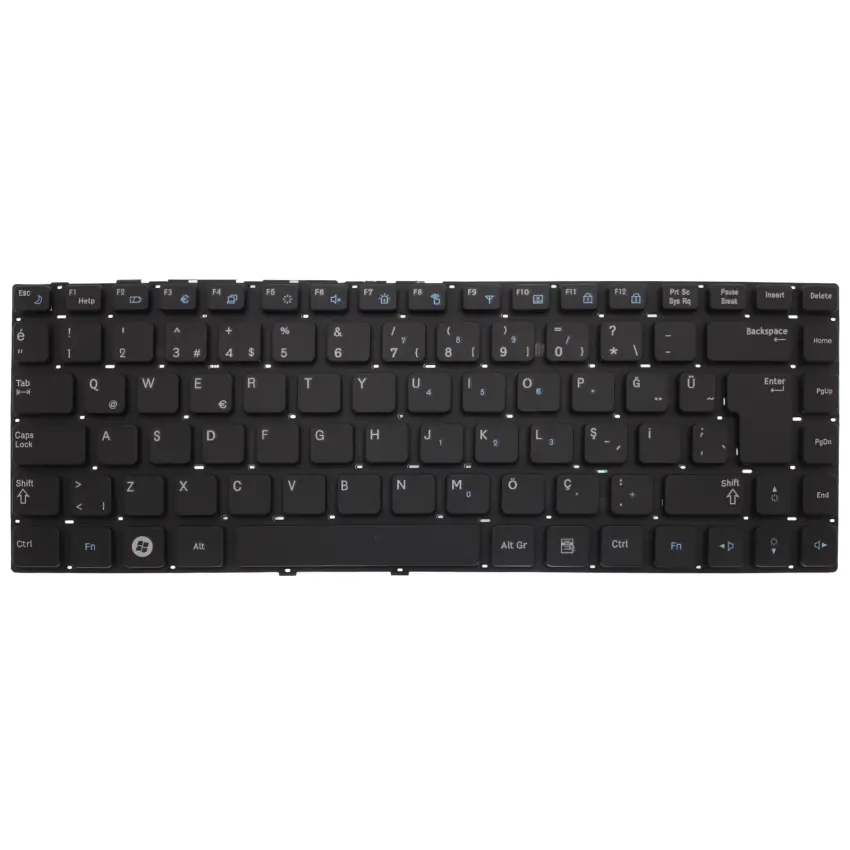 Samsung NP-P330 Uyumlu Notebook Klavyesi (Siyah TR)