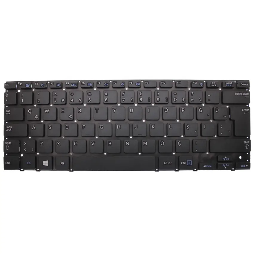 Samsung Np530u3c Notebook Klavye (Siyah TR)