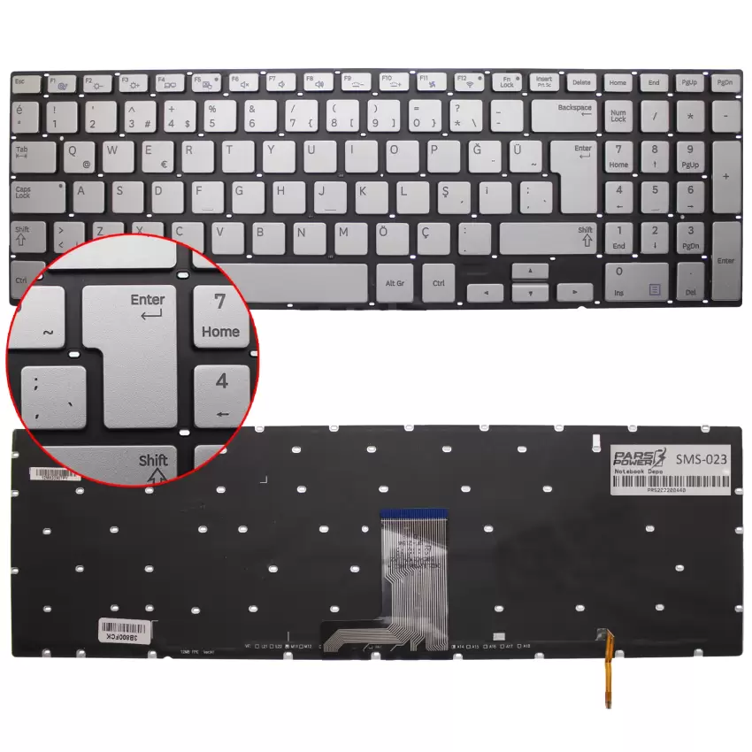 Notebook Klavye SMS-023