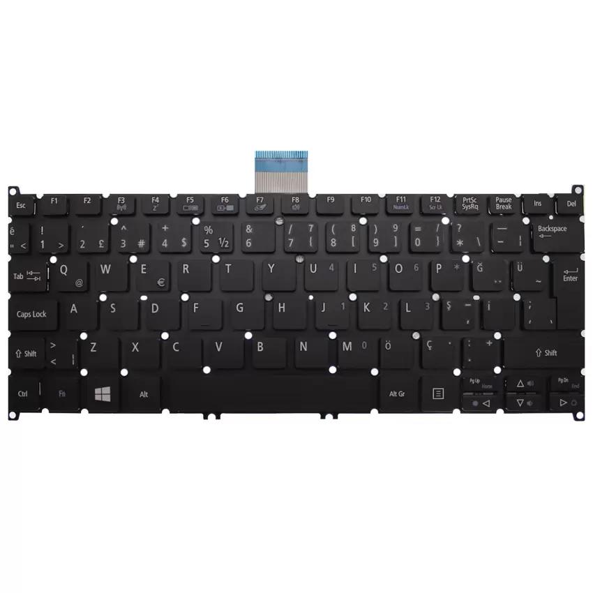 Acer 3090049VHSA, AEZHJA00110 Notebook Klavye (Siyah TR)
