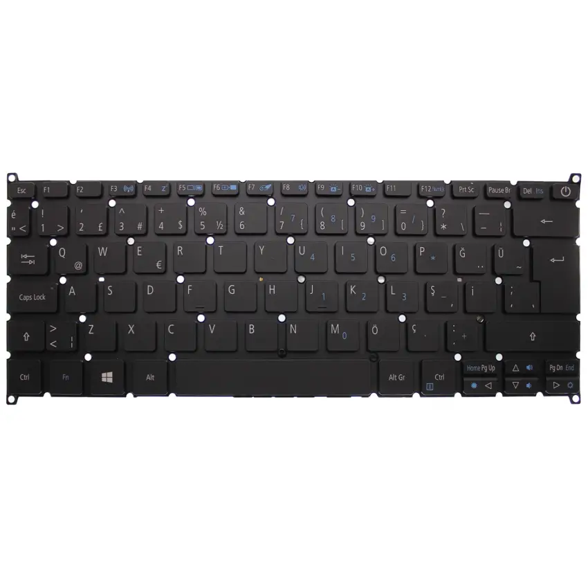 Acer Swift 3 SF314-52-30KH Klavye Işıklı (Siyah TR)