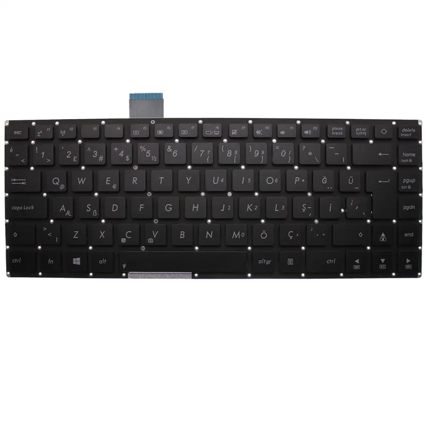 Asus K451 Notebook Klavye (Siyah TR)