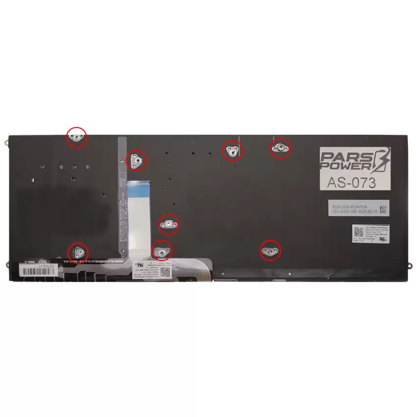 Asus UX490UA-BE037T Notebook Klavye (Işıklı Gümüş TR)