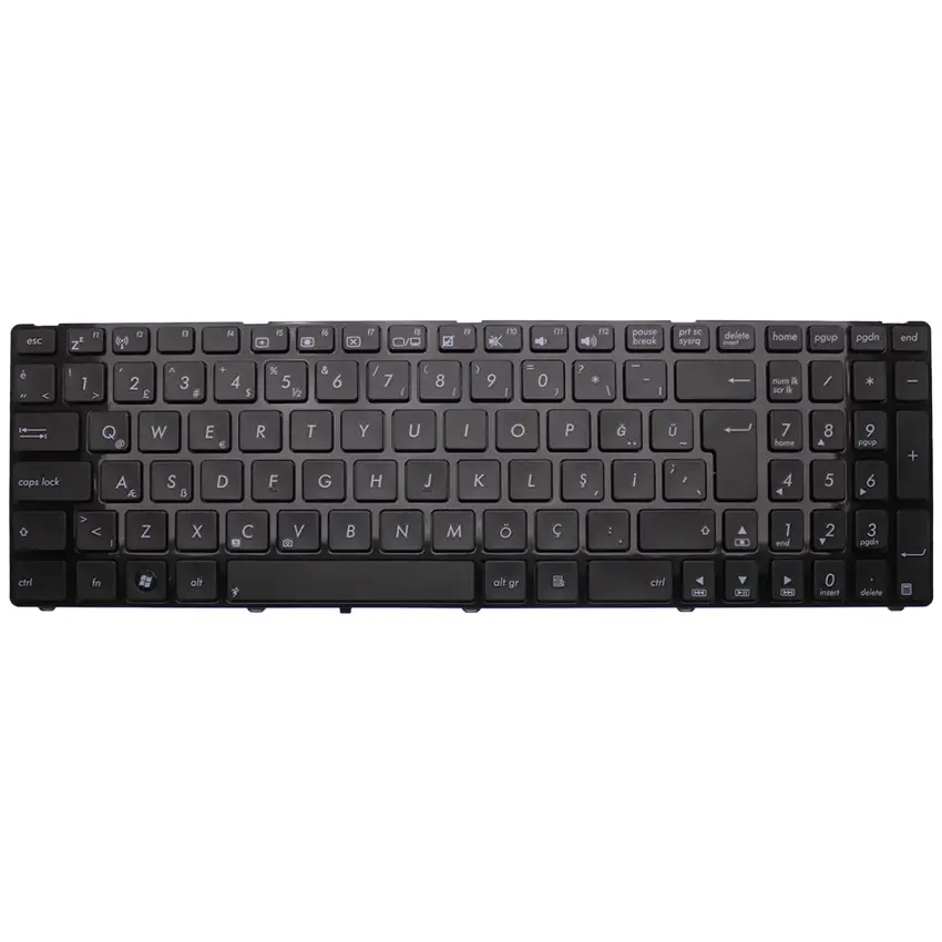 Asus 04GNV33KUS04-3, 04GNV91KTU00-2 Notebook Klavye (Siyah TR)