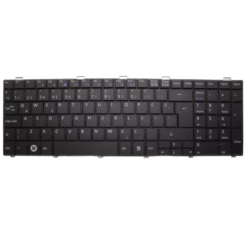 Fujitsu Siemens AH530/HD6, AH530/3A Notebook Klavye (Siyah TR)
