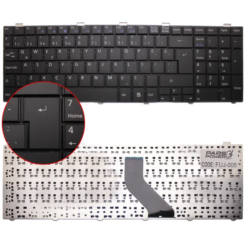 Notebook Klavye FUJ-005