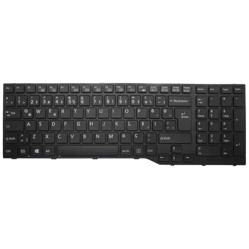 Fujitsu Siemens VFY-E756-6600-TR Notebook Klavye (Siyah TR)