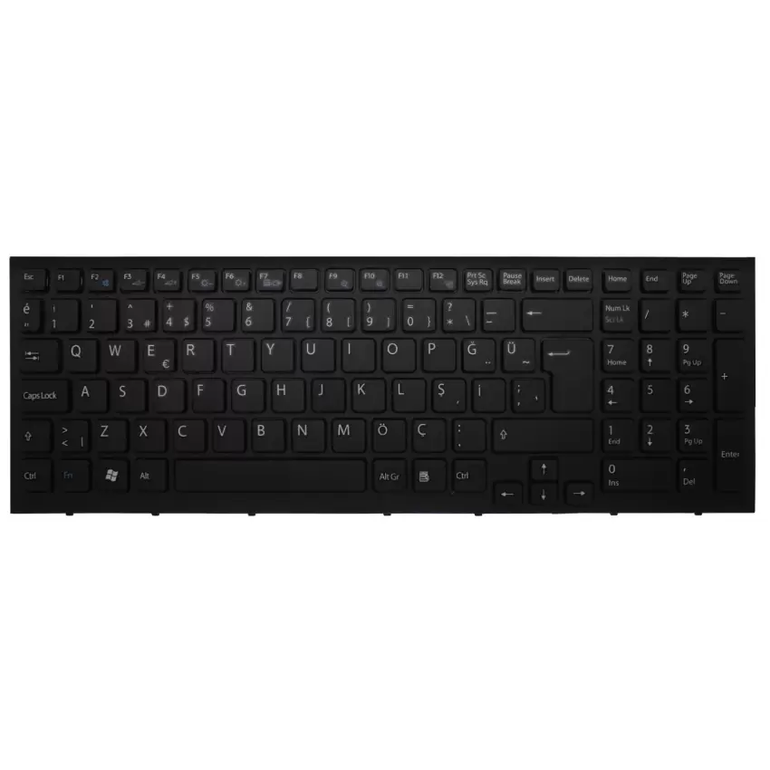 Sony Vaio VPCEB4Z1R Notebook Klavye (Siyah TR)