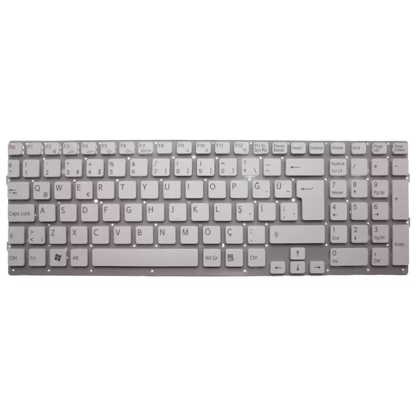 Sony Vaio VPCEB4Z1R Notebook Klavye (Beyaz TR)