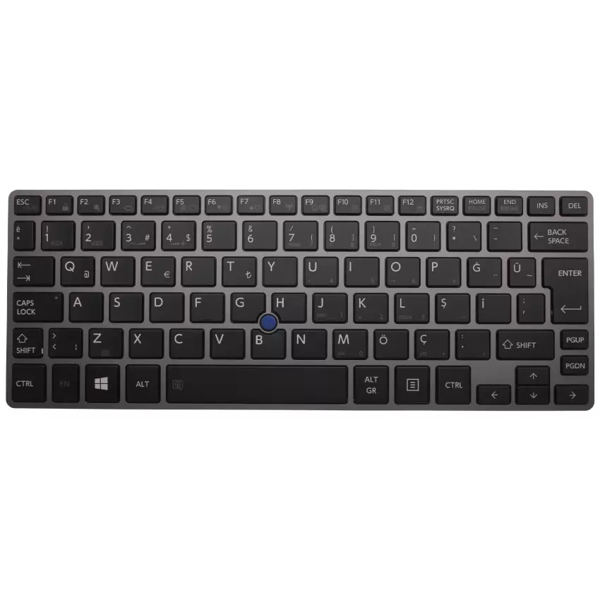 Toshiba Portege Z30-A, Z30T-A, Z30-B Serisi G83C000E33TR Işıklı Notebook Klavye (Siyah TR)