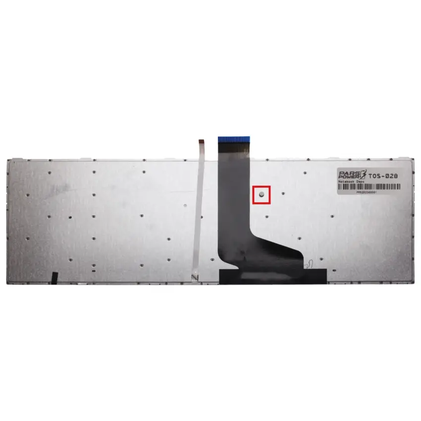 Toshiba Satellite C855-1QZ, C855-1R0, C855-1R1 Notebook Klavye Işıklı (Siyah TR)
