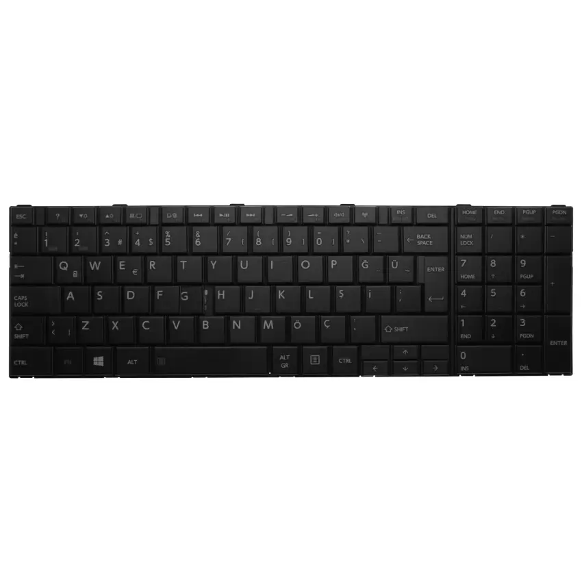 Toshiba Satellite S70-B-10U Klavye (Siyah TR)