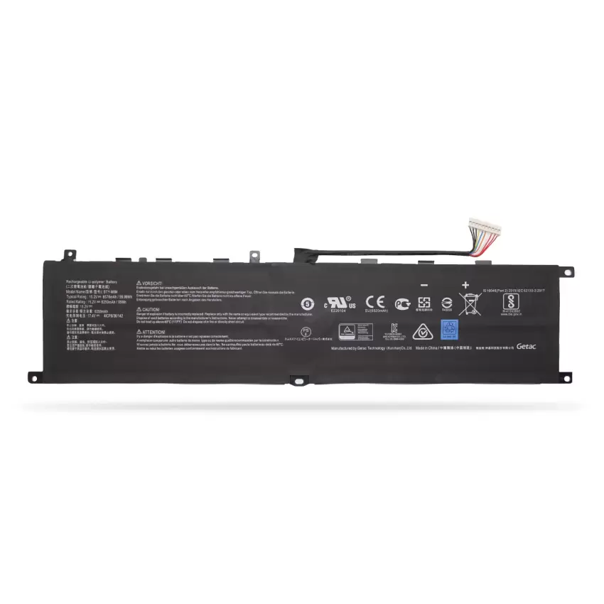 MSI Raider GE78 HX 14VIG-872TR Batarya - Pil