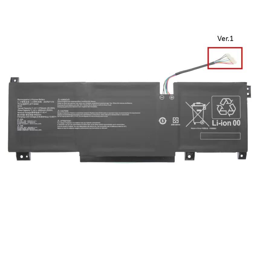 MSI Bravo 15 C7VF Batarya - Pil