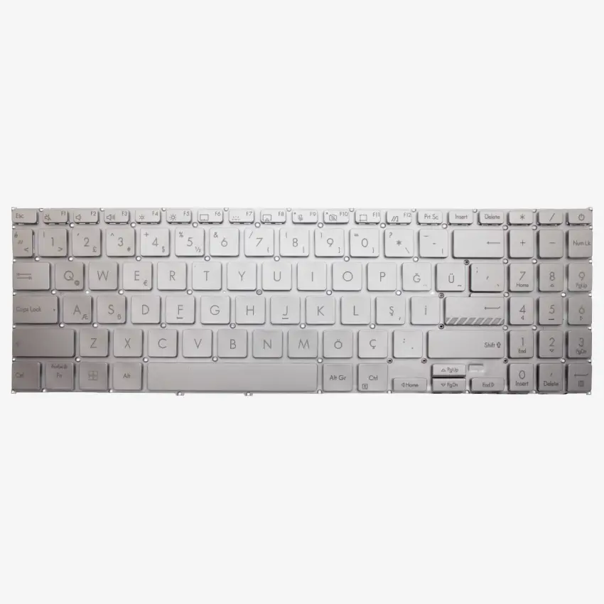 Asus Vivobook Go 15 E1504FA-NJ115 (8GB/512SSD/W11P) Klavye (Gümüş TR)