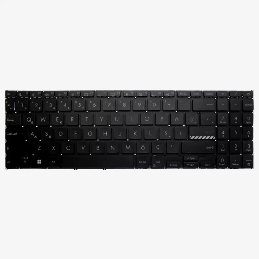 Asus Vivobook Go 15 E1504GA-NJ340 Klavye (Siyah TR)